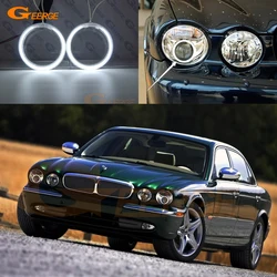 Dla Jaguar XJ XJ6 XJ8 X350 X358 2003-2009 Reflektor ksenonowy Doskonały ultra jasny zestaw CCFL Angel Eyes Pierścienie aureoli Akcesoria samochodowe