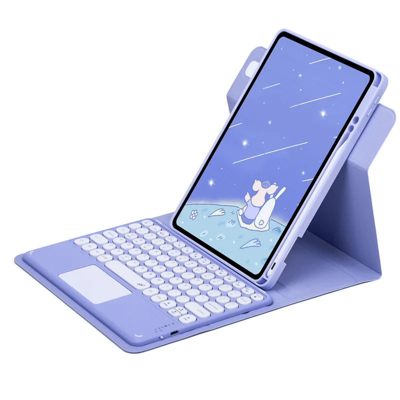 Imagem -05 - Capa para Ipad Pro 11 Case 2024 m4 com Teclado 360 Rotação Magnética Tablet Case Funda para Ipad Air 11 Polegada 2024 m2 Teclado