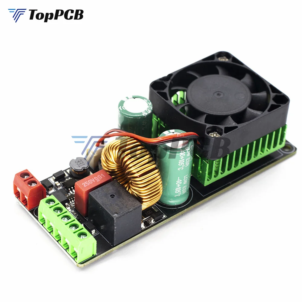 500W IRS2092S HIFI 디지털 전력 증폭기 보드 자동차 서브 우퍼 용 스피커 보호 기능이있는 클래스 D 모노 오디오 증폭기  모듈 - AliExpress