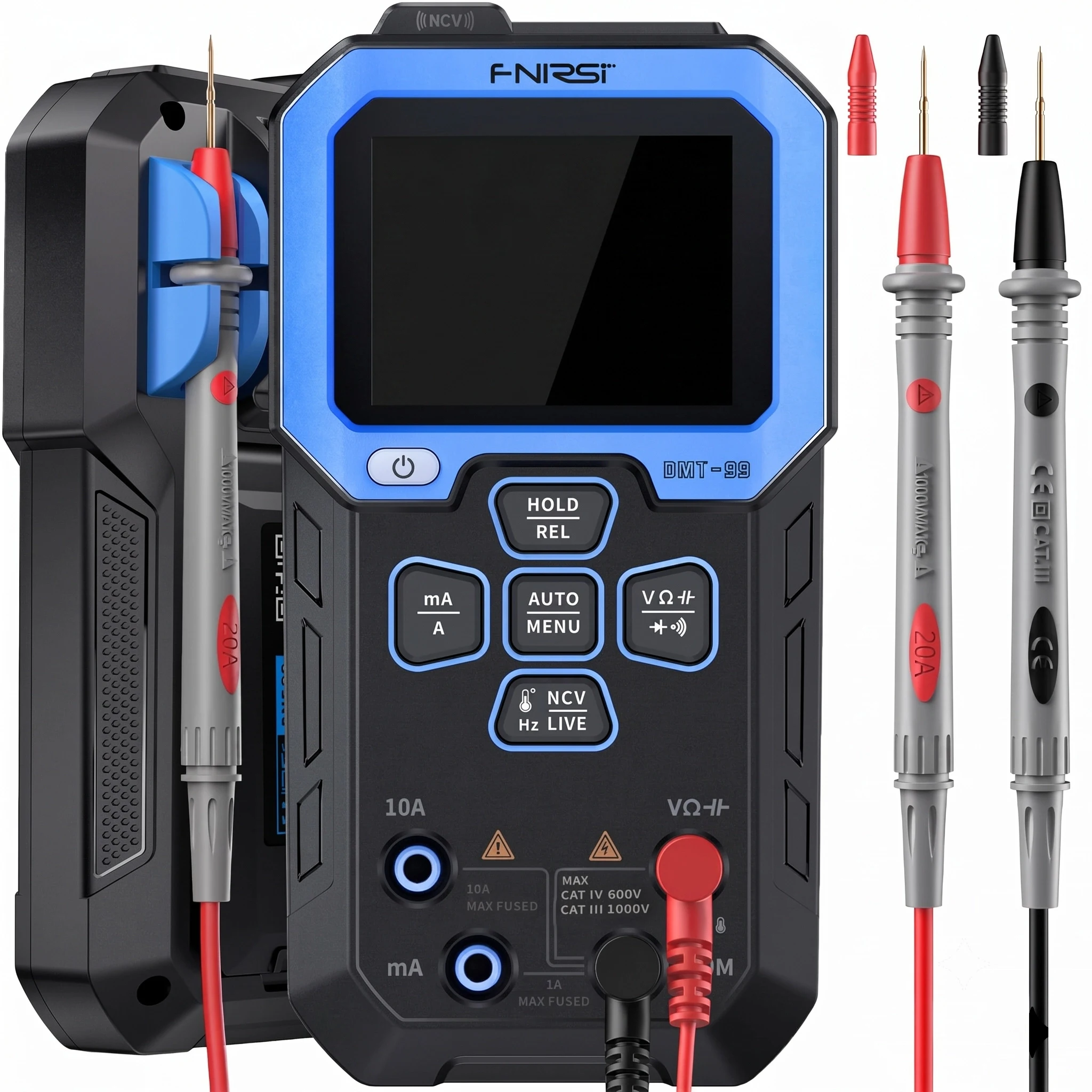 

Smart Color Screen Multimeter, 10000 Counts NCV Detector, Digital Tester for Electrician & Circuit Repair