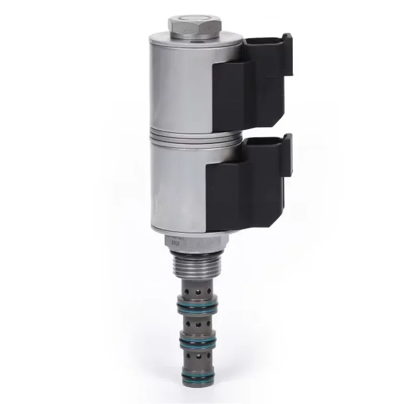 Hydraulic Cartridge Solenoid Directional Control Valve Four-way Three-position Spool SV08-34T 10 GPM Flow 210 Bar Pressure