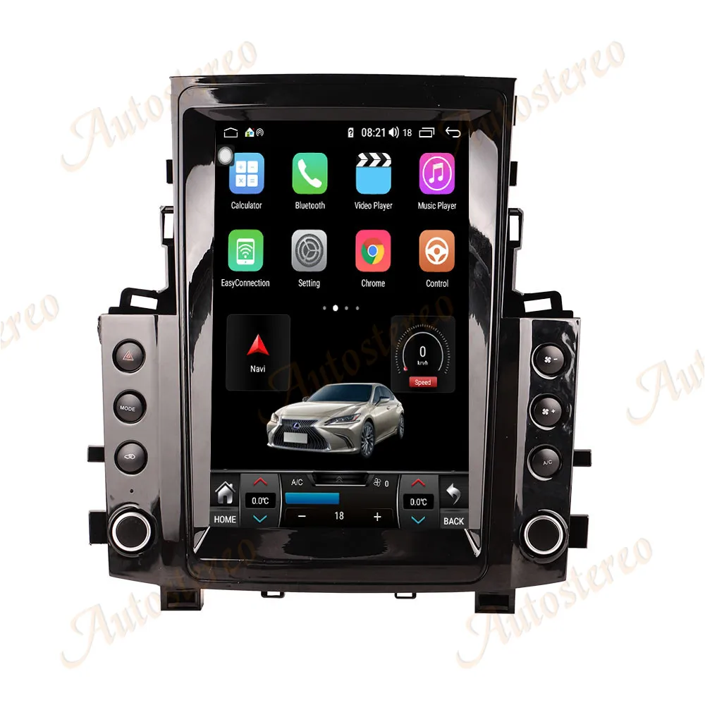 

Carplay Android 13 Qualcomm 665 Snapdragon Tesla Style для Lexus LX570 2007-2015 Автомобильный GPS-навигатор Радио Мультимедийный плеер