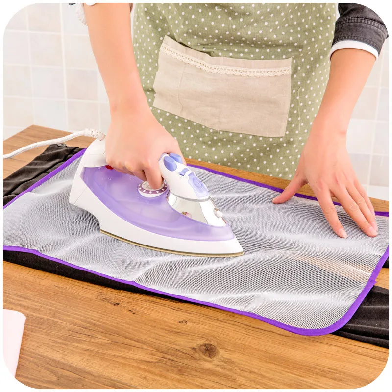 Ironing Protection Pad Iron Insulation Mini Random Colors Household Useful Products Ironing Board Cover High Temperature Mesh