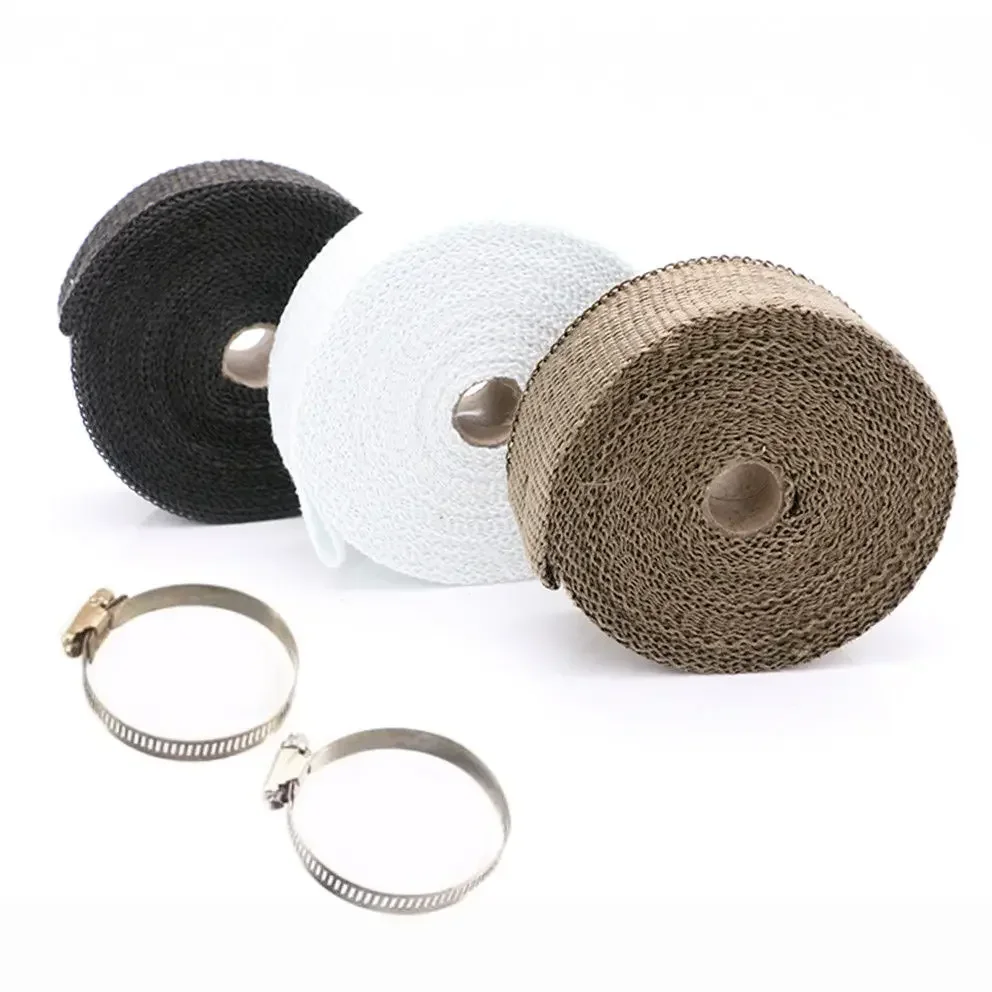 

10m Exhaust Header Pipe Anti-scalding Thermal Heat Insulation Tape Cloth Roll