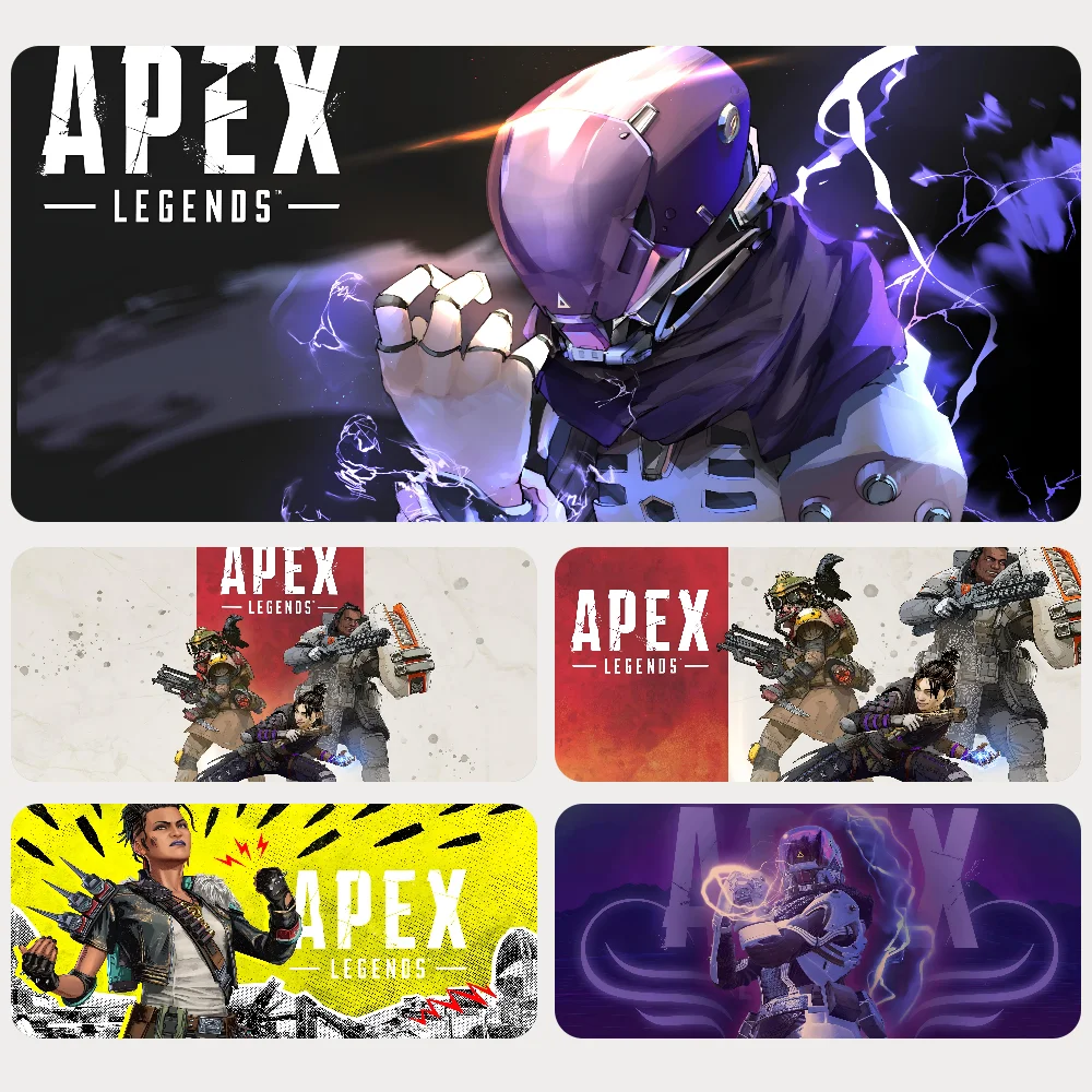 

Apex Legends Wraith Mousepad Mouse Mat Desk Mat With Pad Gaming Accessories Prime Gaming XXL Keyboard Pad Padding Mat