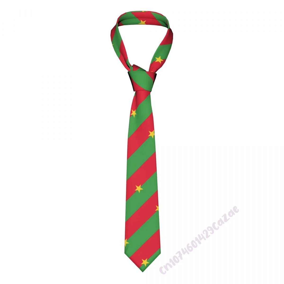 

Burkina Faso Flag Neck Ties For Men Women Casual Plaid Tie Suits Slim Wedding Party Necktie Gravatas For Gift Proud