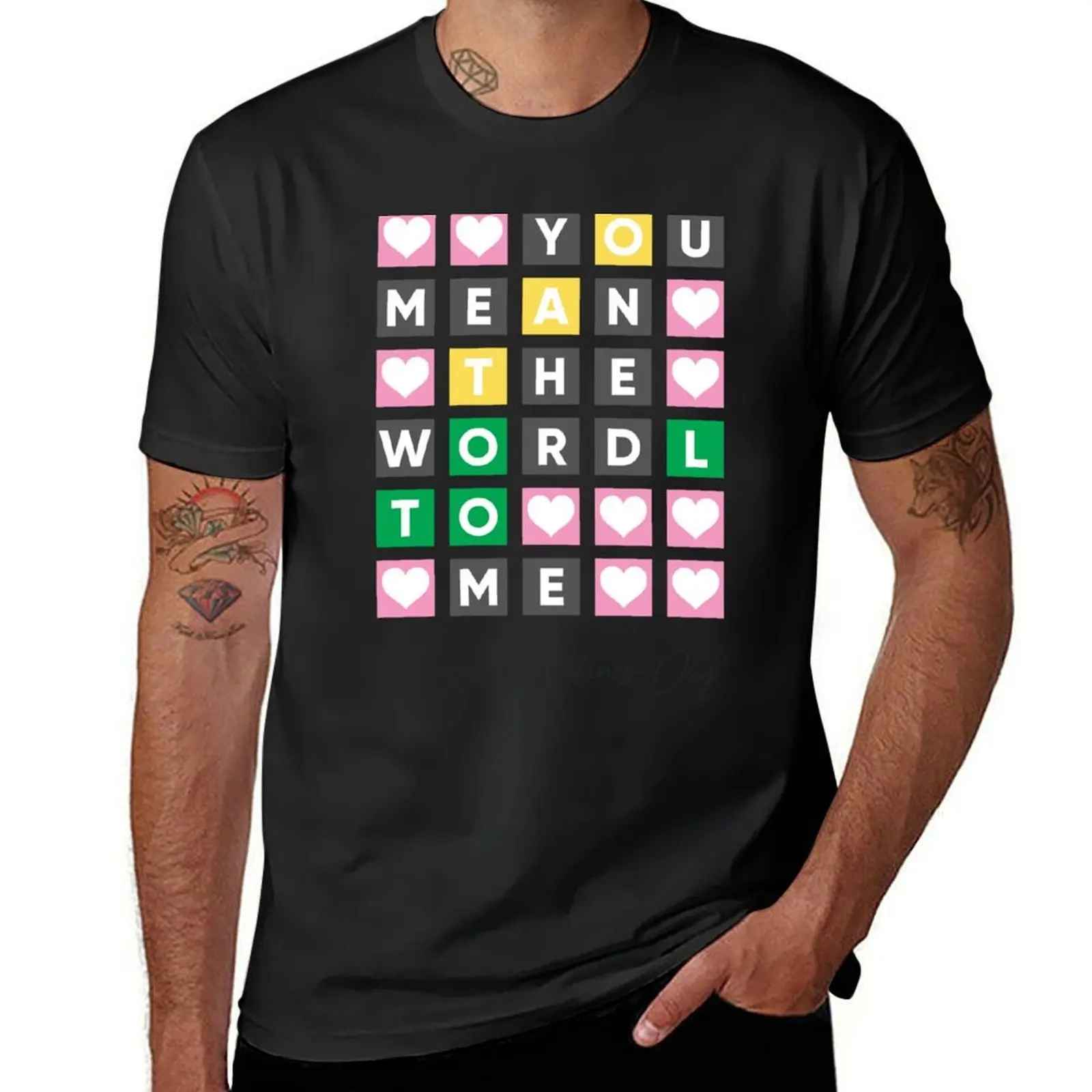 You Mean The Wordl To Me T-Shirt shirts graphic tees kawaii clothes graphics plain t shirts men