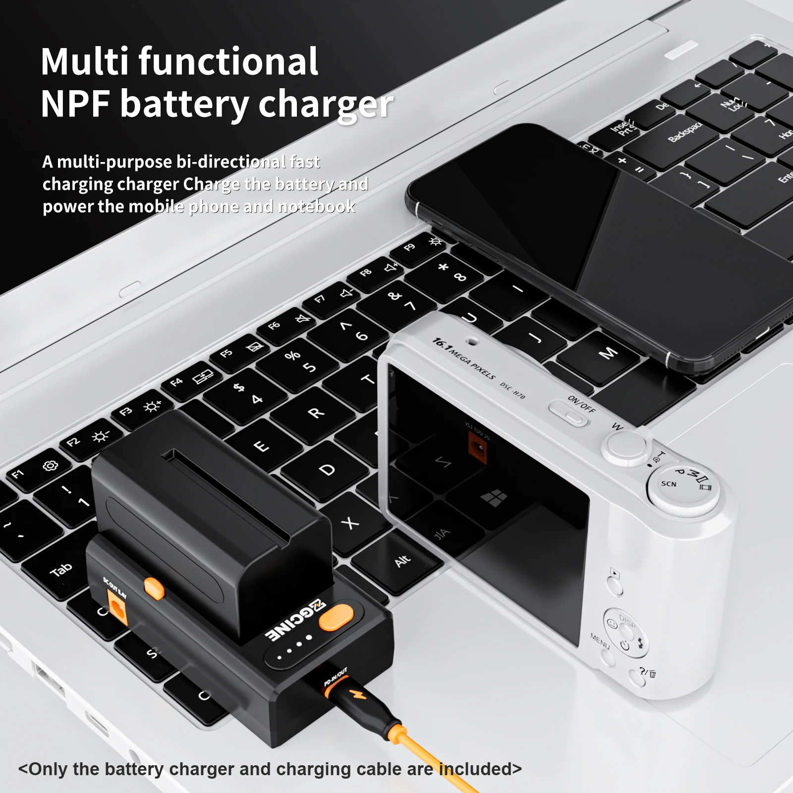 NPF-02 NP-F серии зарядное устройство адаптер пластина DC12V DC8.4V DC выходы 1/4 дюйма для NP-F970/ NP-F750/ NP-F550 батареи