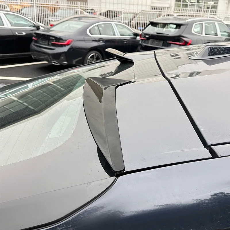 Brilho preto spoiler traseiro do lábio do teto do carro, asa da cauda do carro ABS, kit de corpo ABS, decoração para BMW X6 G06 2019-2024