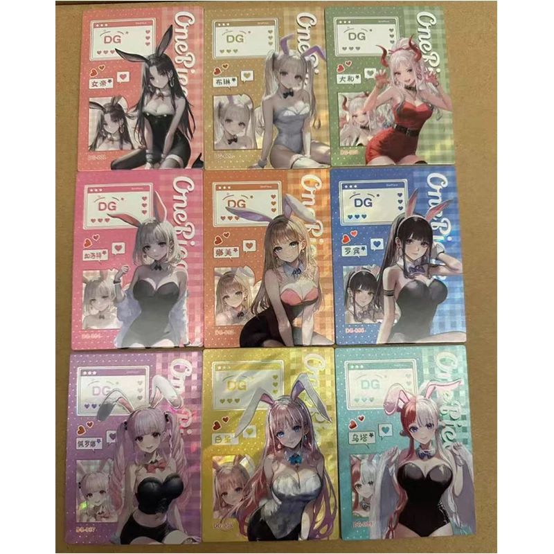 أنيمي قطعة واحدة YH ZS DT JP مجموعة من بطاقات Hancock Uta Vivi Nami Reiju جمع بطاقات عيد الميلاد هدايا عيد الميلاد لعب الأطفال #6