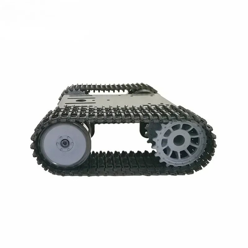 

A19Q-Smart Tank Car Chassis Tracked Crawler Robot Platform With Dual DC 12V Motor For DIY For Arduino T101-P/TP101