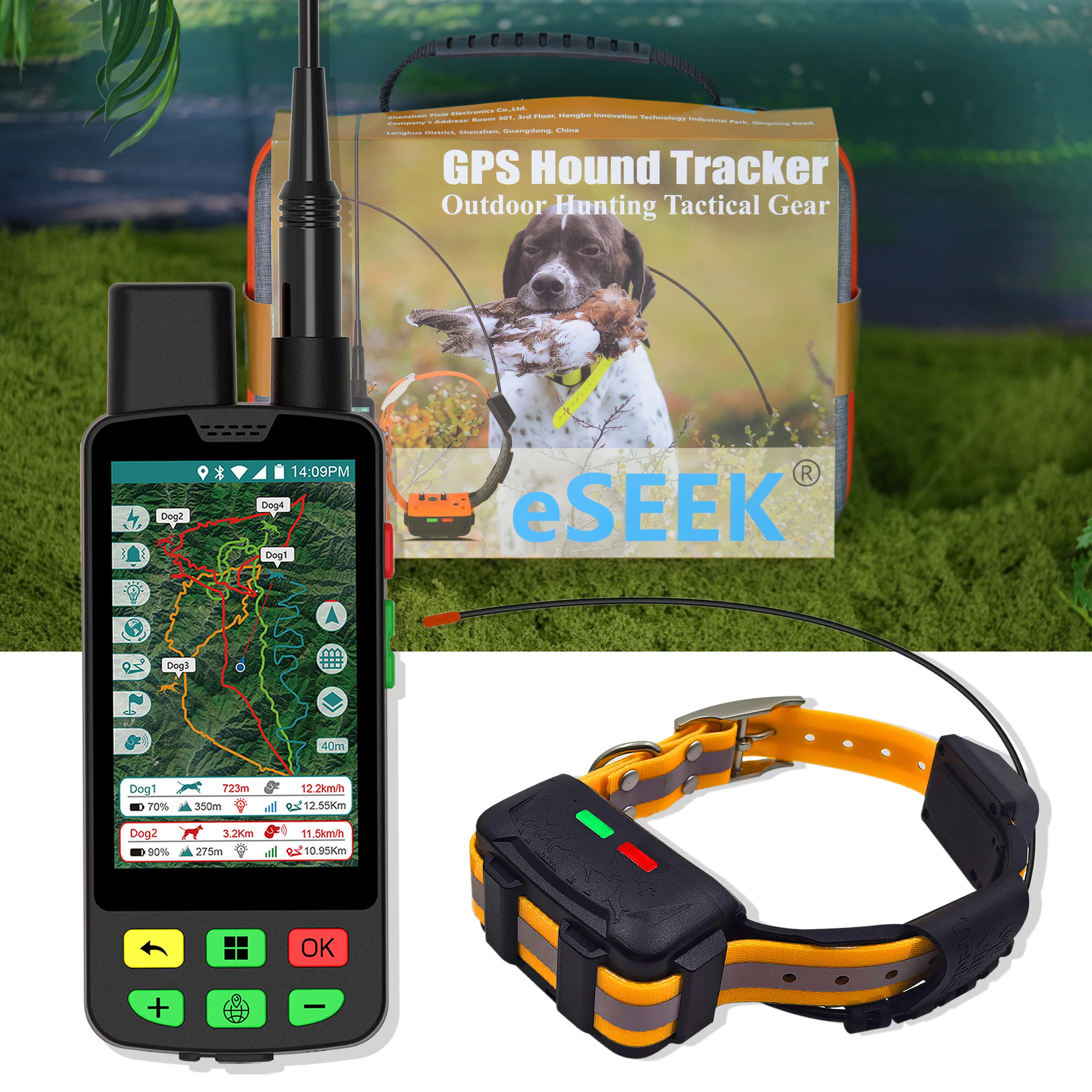 

Smart Tracking Dog Collar | Bark Listening | Bulk Order | Custom Alert Tones