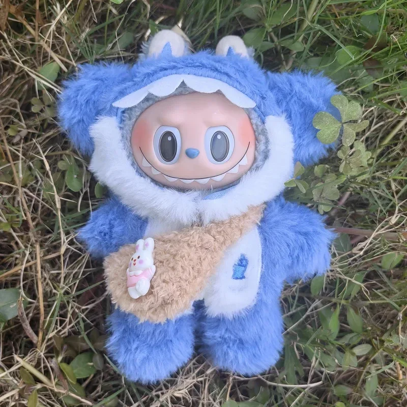 

DIY Kids Gifts Cute Mini Plush Doll'S Clothes Outfit Only Clothing Accessories For 17cm Labubu Dolls Sweater Hoodie Clothing