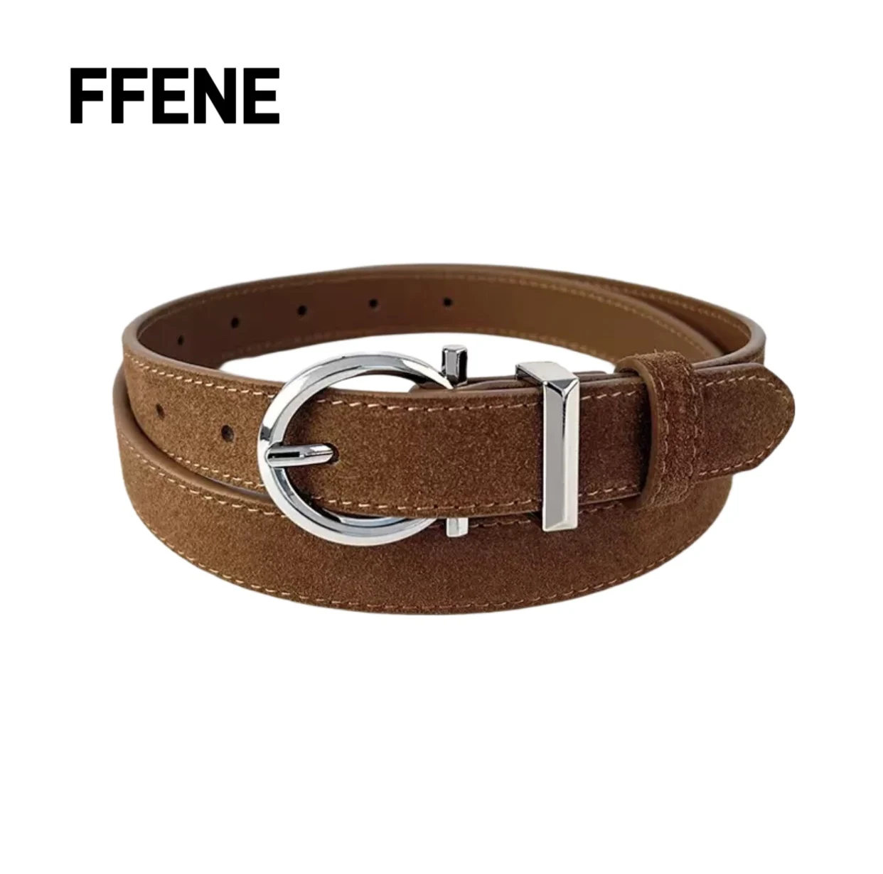 

Women's satin belt, luxurious genuine leather belt, versatile and high-end Korean style retro fashion belt