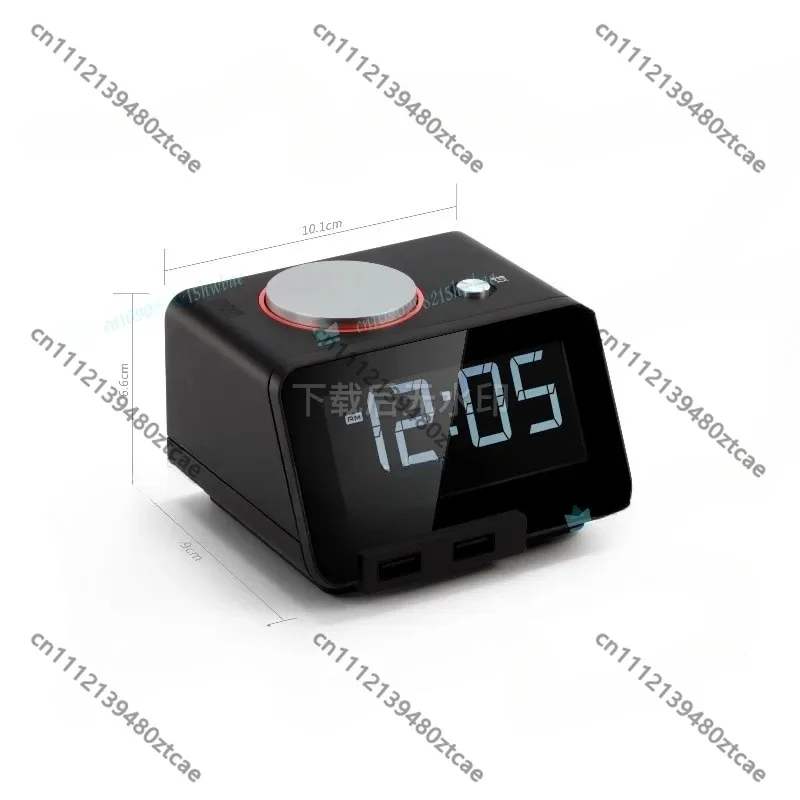 Loud Vibration Alarm Clock Silent Wake Up Device Mini Audio Alarm for Student Daily Use
