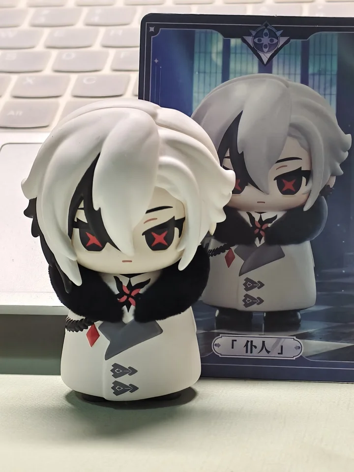Genshin Impact Auf Lager Fatui Harbinger Serie Blind Box Kawaii Trendige Q-Version Anime-Figuren-Sammlung Desktop-Überraschungsgeschenk – Detail 8
