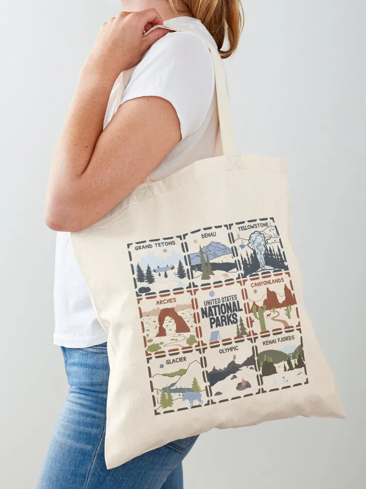 

National Parks Tote Bag shopping bag logo Lady bags tote bag custom