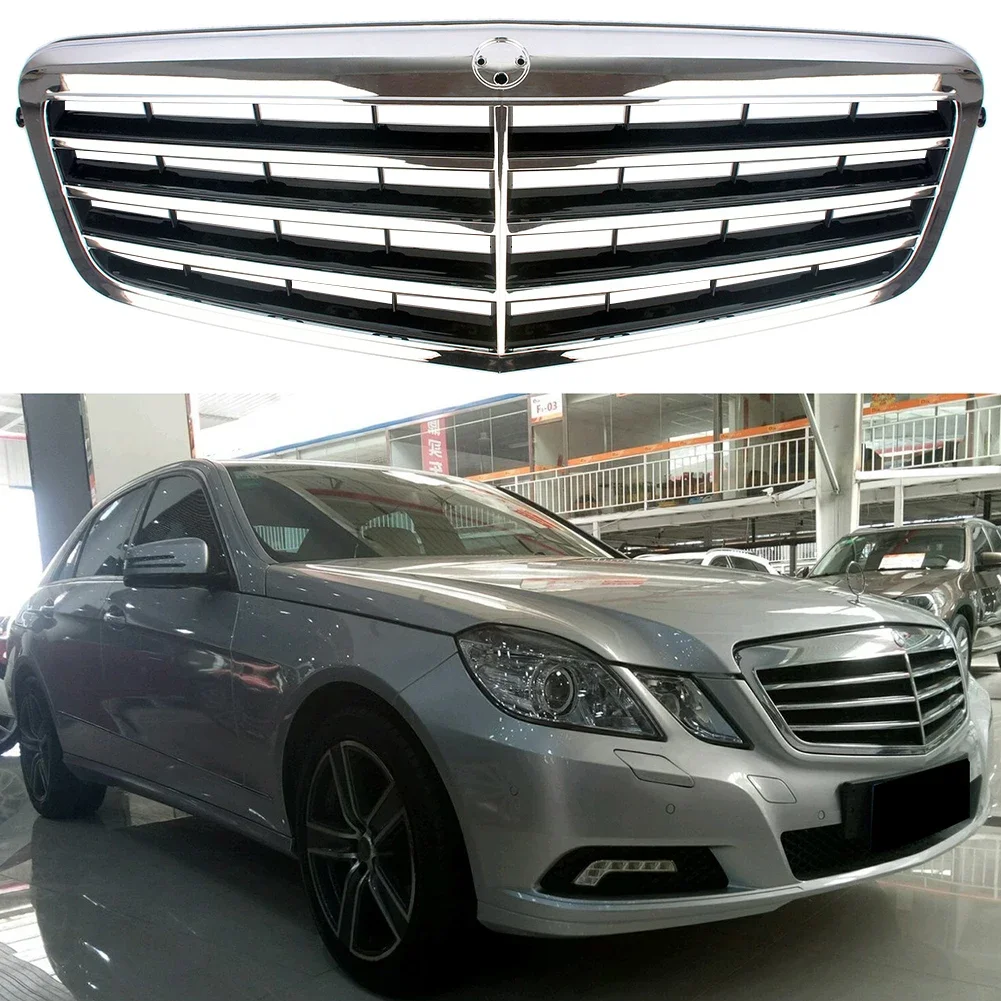 

Front Racing Facelift Grilles Upper Bumper Cover For Mercedes-Benz W212 E-Class E250 E280 E300 E320 E400 E430 2009-2013 OE