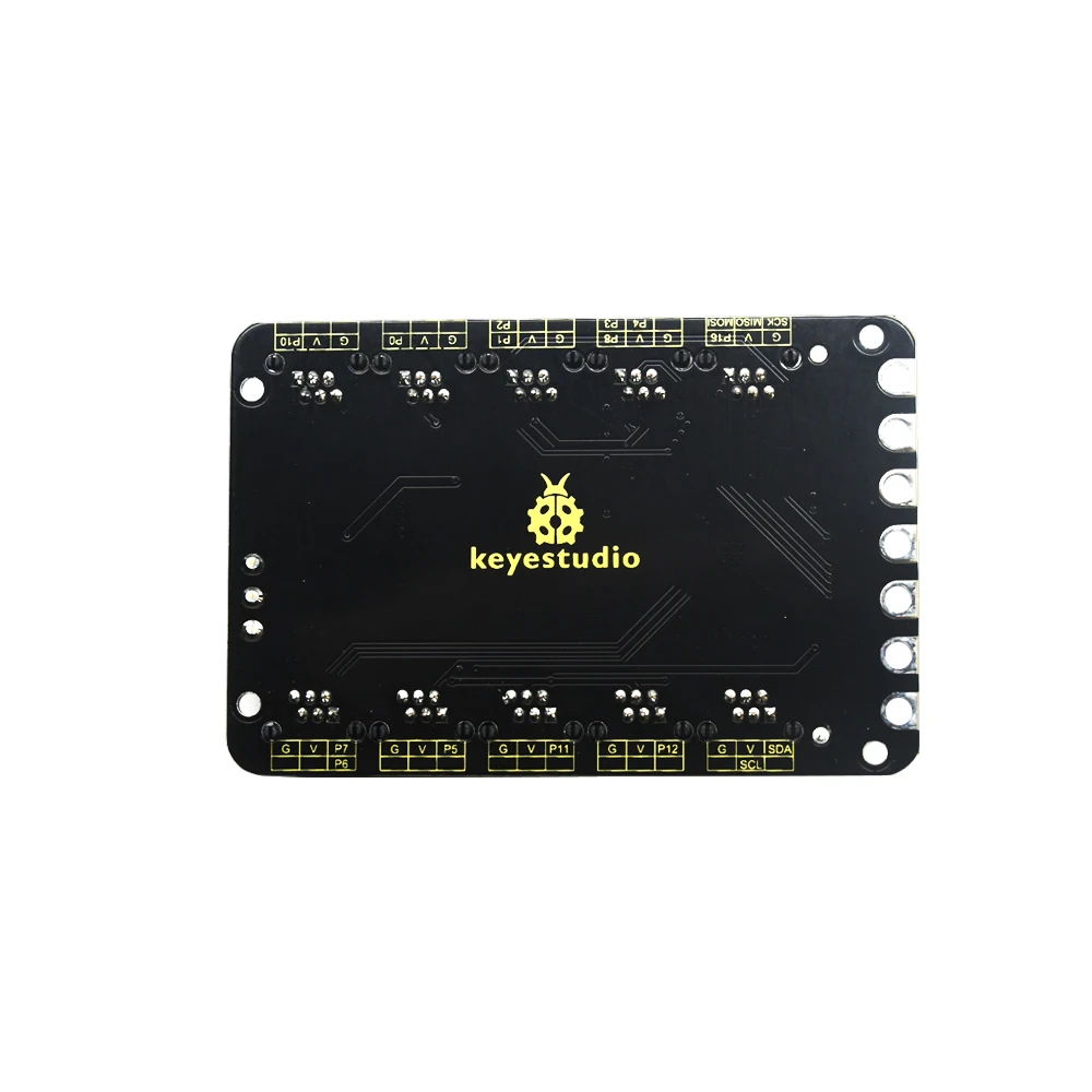 Imagem -04 - Keyestudio Fácil Plug Shield para Micro Bit V1.1 Placa de Desenvolvimento Básico pela Bbc para Adolescentes Programação Educação