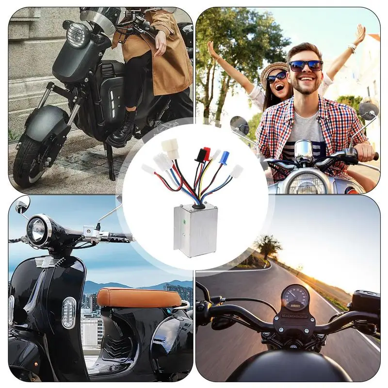 Speed Controller For Electric Motor Motor Control Direct-Current Brush Aluminum Alloy 250W Speed Control 24V Motor Controller