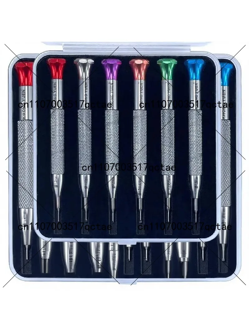 Watch Repair Screwdriver Set, Strap Disassembly Tool, Anti Slip Precision Screwdriver for Watch Band Adjustment