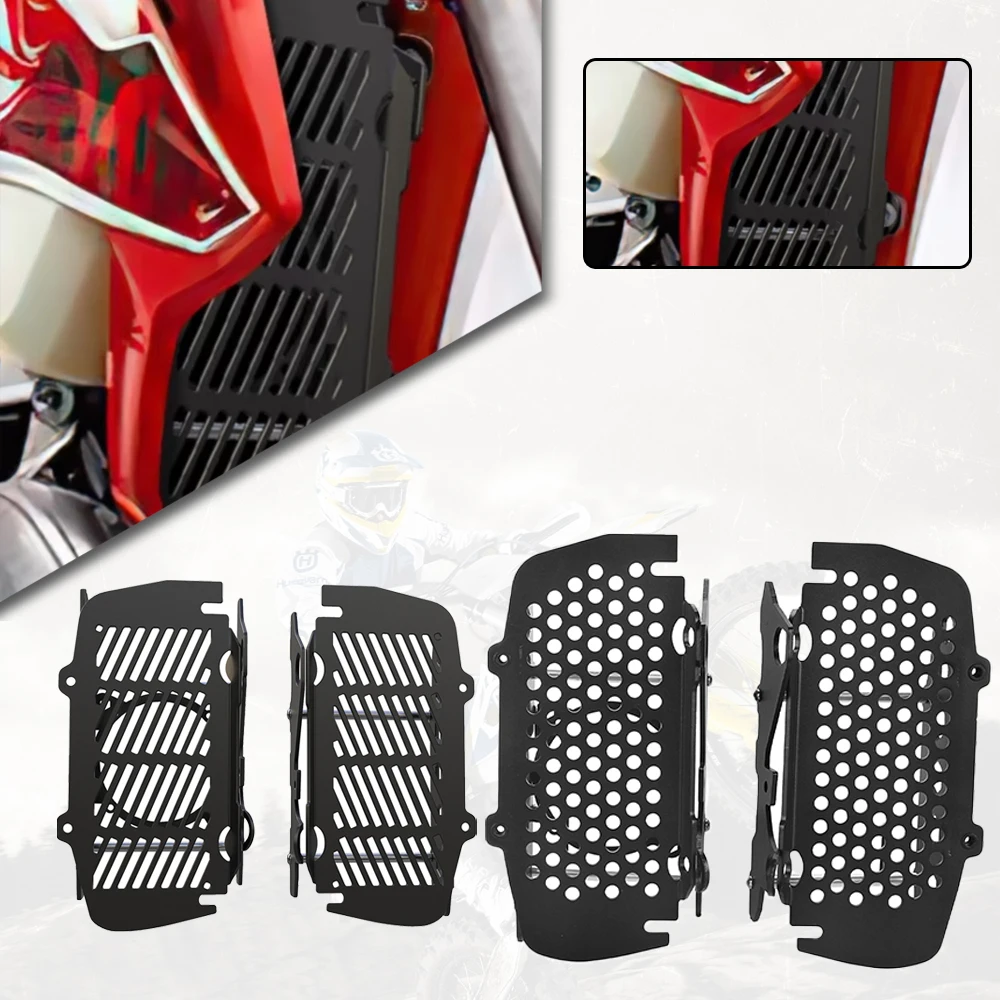 

Motorcycle For EXC XC XCW TPI 2T/4T model 2020 2021 2022 2023 2024 Grille Cover Oil Guard Cooler Radiator Guard Protection