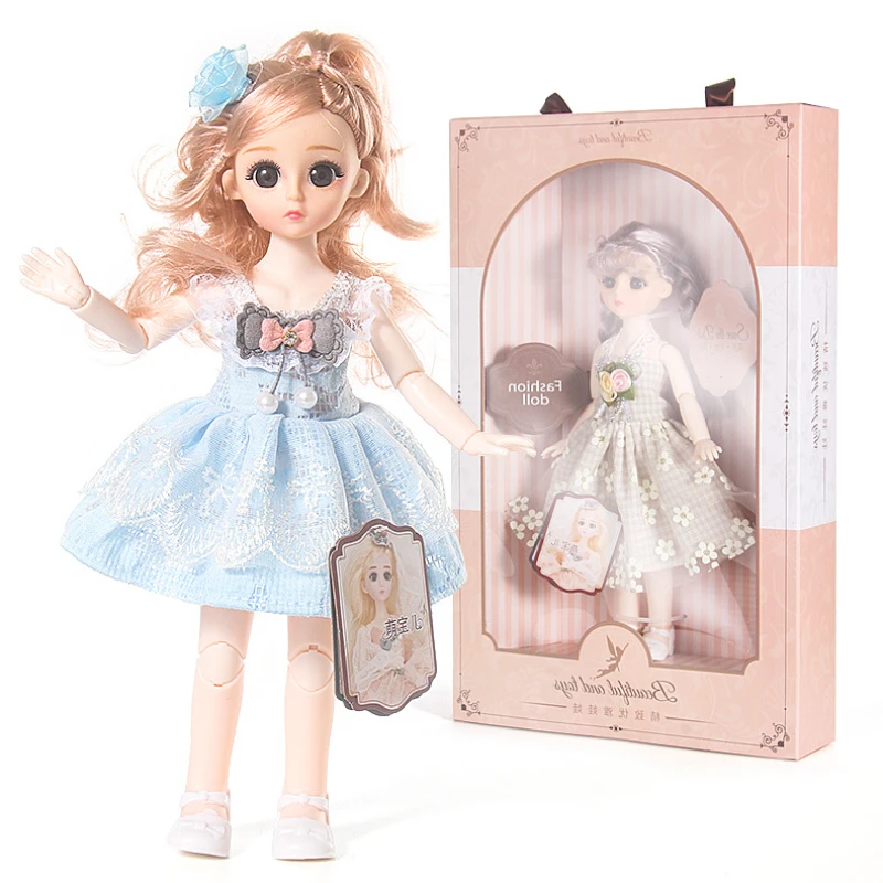 

Princess doll 30/35cm bjd doll girl toy gift box princess group doll child girl baby gift birthday party gift christmas gift