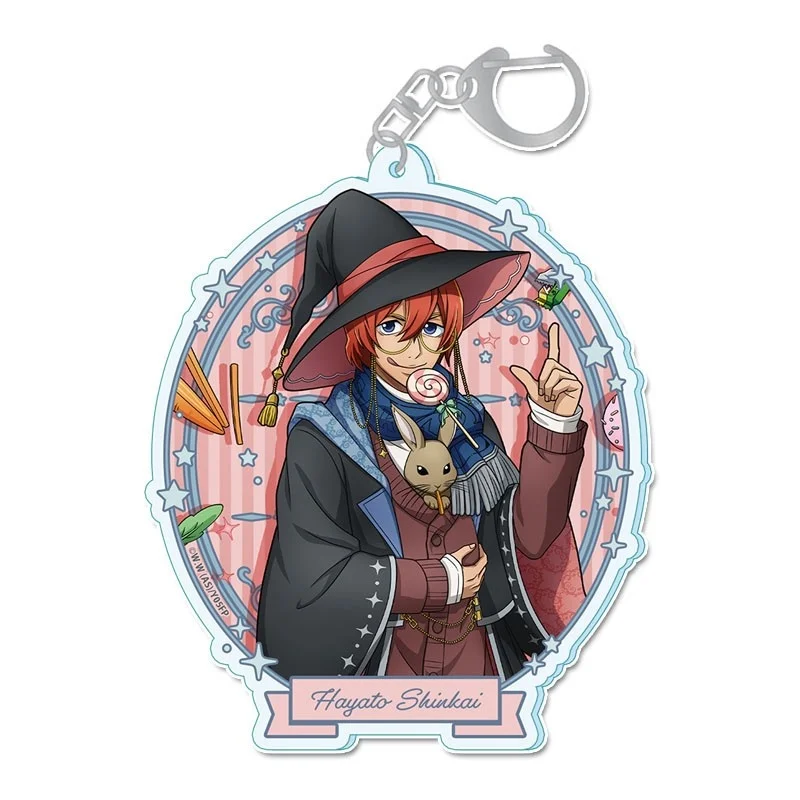 Anime Yowamushi Pedal Limit Break 6cm Acrylic Keychain Sakamichi Onoda Character Keyring Bag Charm Decor Gif