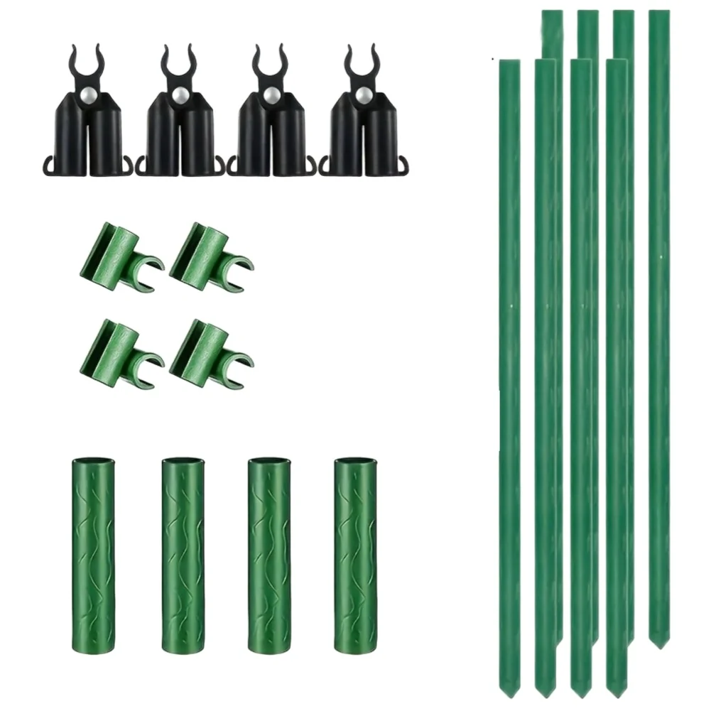 16 inch and 24 inch DIY Garden Cucumber Trellis with Adjustable A Frame Plant Support for Tomatoes Peas Grapes