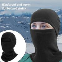 Winter Balaclava Scarf Full Face Cycling Mask Warm Mask Windproof Fishing Helmet Headgear Bike Liner Breathable N3B2