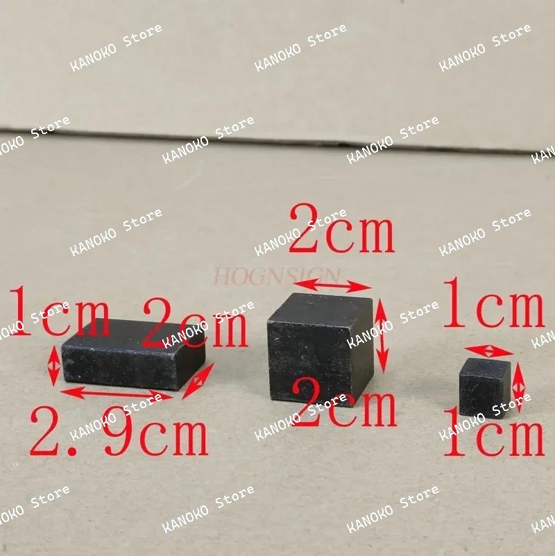 مكعب مكعب مجموعة الألومنيوم النحاس نفس الحجم جودة مختلفة تجربة الفيزياء جهاز التدريس #5