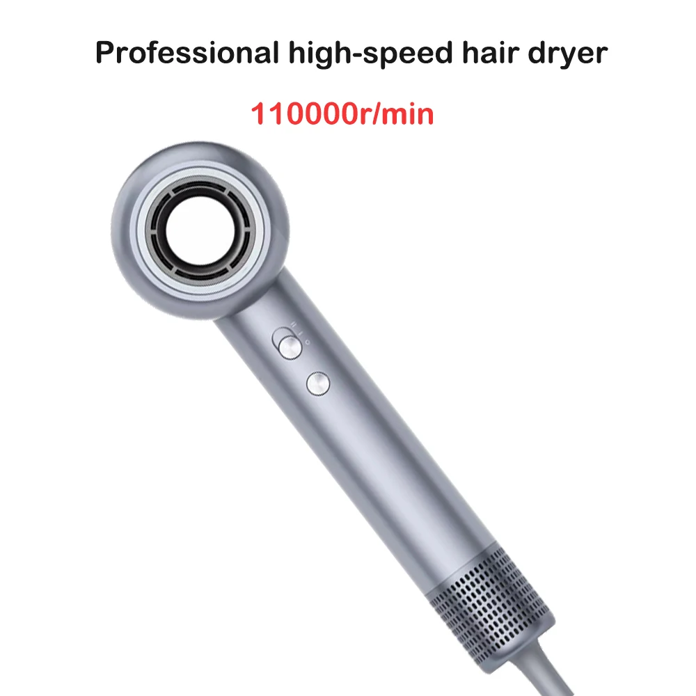 110000r/min Professinal Hair Dryer Negative Ion Hair Care High Speed Quick Dry Blow Dryer Salon Electric Hair Dryer Styling Tool