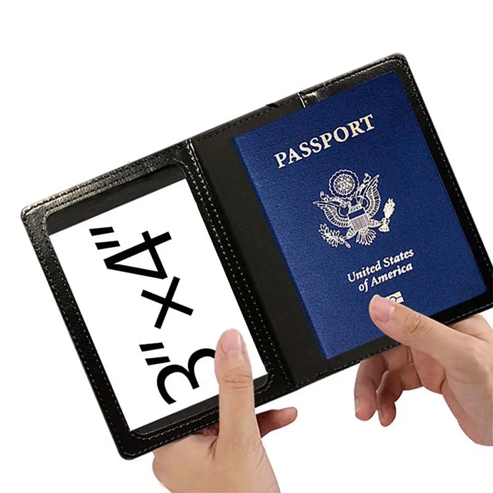 Dokument tożyskowy Imię Nazwisko Adres Kartka kredytowa Paszport Etui ochronne Okładka na paszport Etui na kartę paszportową Akcesoria podróżne