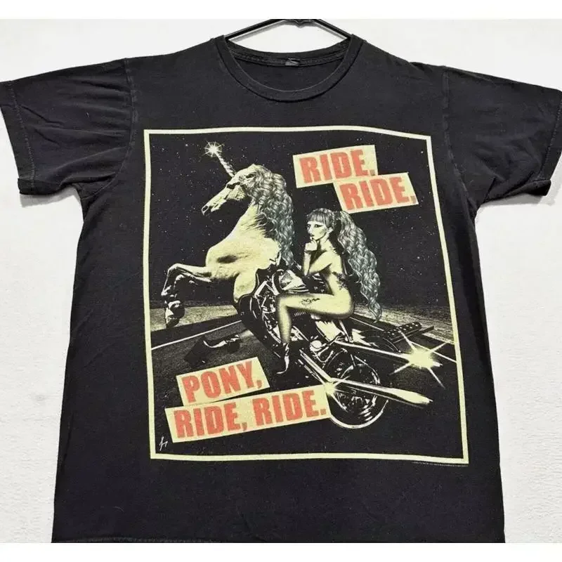 Lady Gaga Ride T shirt Cotton For men Women All Size S 2345XL