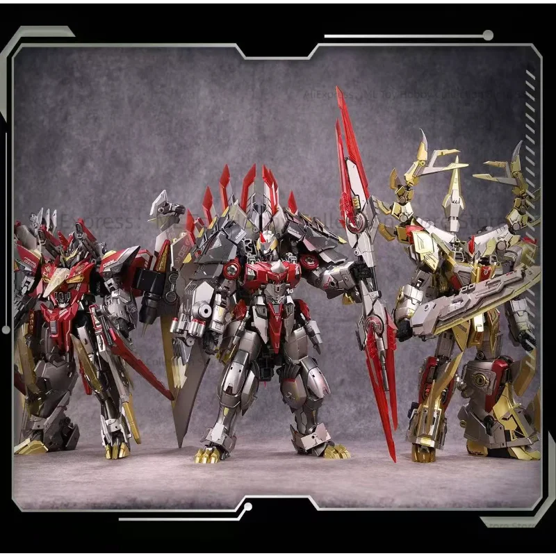 متوفر في المخزون ألعاب CANG التحول CT-LONGYAN Ct Longyan Volcanicus 6 في 1 شخصيات عمل روبوت تشوه الديناصور