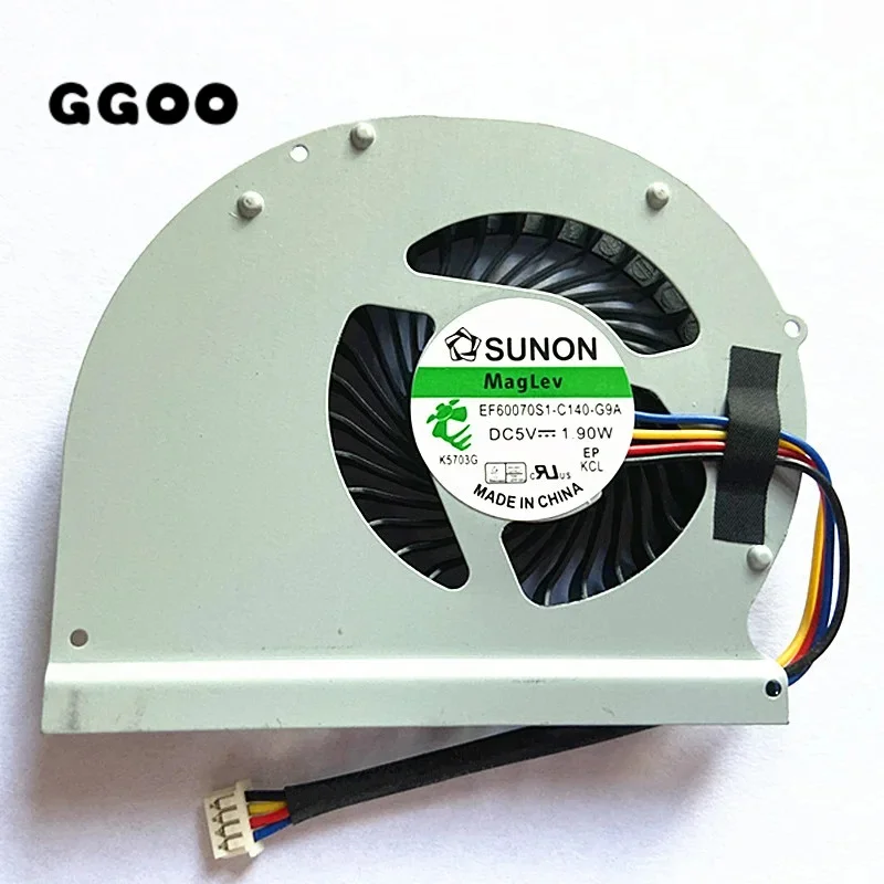 SSEA New CPU Fan for Dell Latitude E6430 Laptop Cooling Fan 9C7T7 MF60120V1-C370-G9A