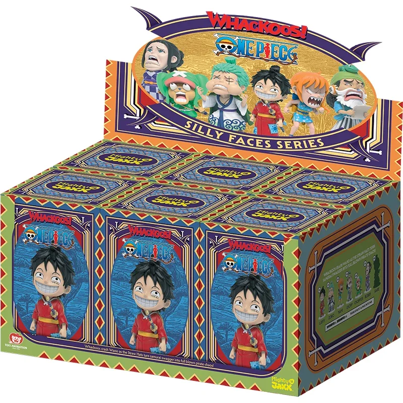 TOPTOY One Piece Blind Box Whackoos Silly Faces Series Wano Country Arc Collectible Figure Desktop Ornament Gift For Anime Fans image 3