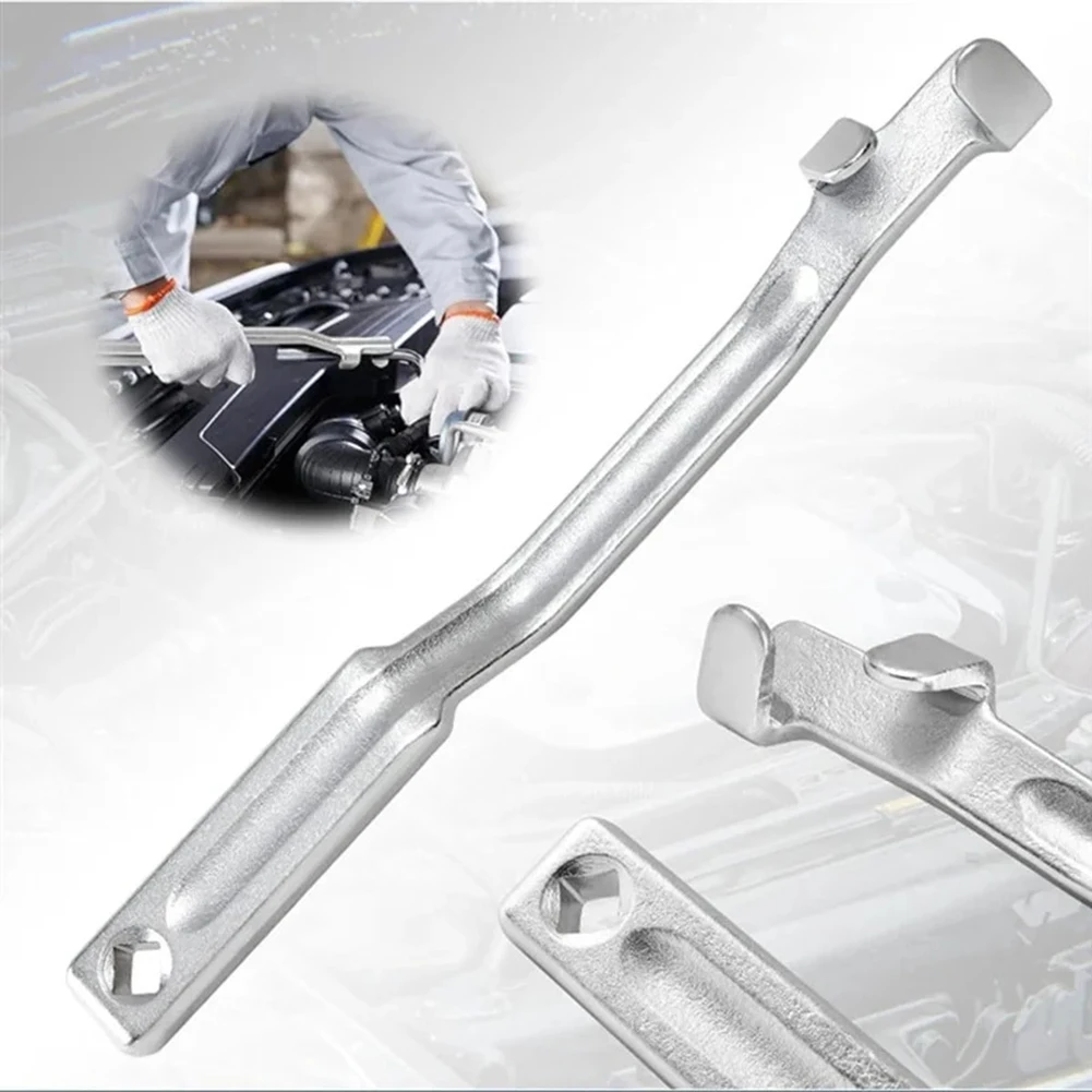 Robust wrench extension set for use with multiple wrench sizes enhancing leverage and access in tight repair environments