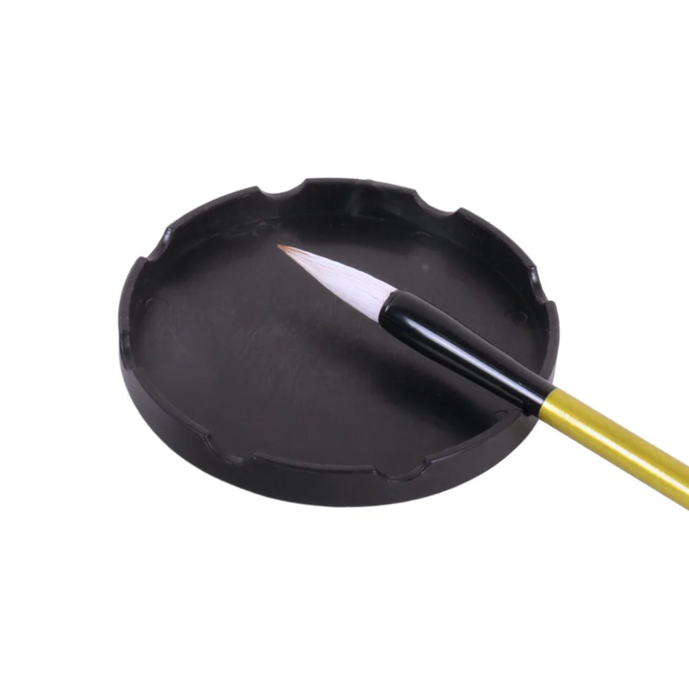 

1Pcs Shape Inkstone Ink Box for Oriental Writing Art Craft High Quality Grinding Plate Decorative Desktop Accessory Mini