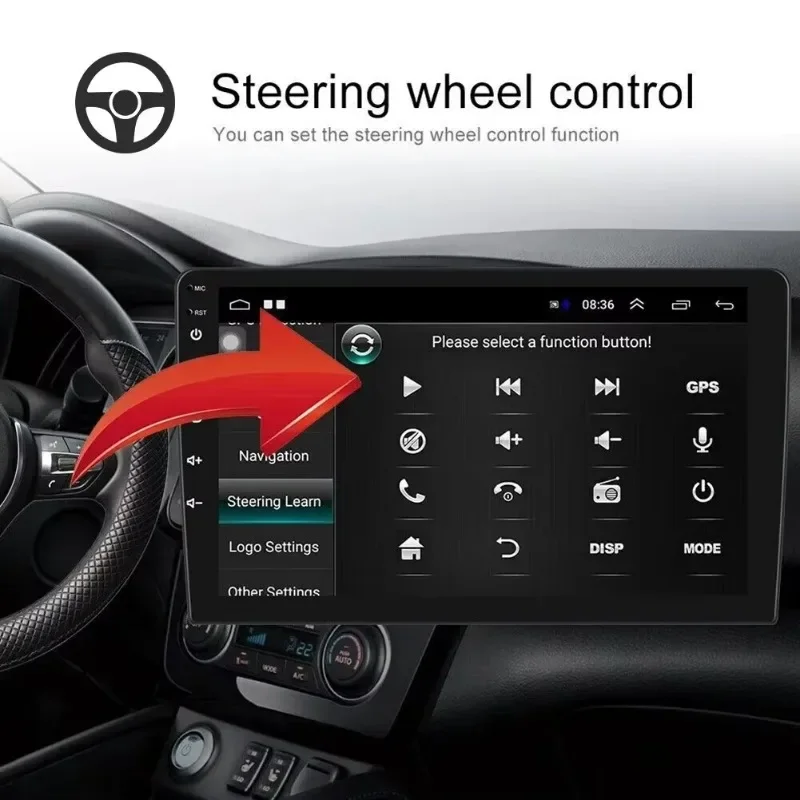 سيارة لتحديد المواقع والملاحة الوسائط المتعددة 9.7 بوصة أندرويد 13.0 2GB + 32GB ل دودج رام 1500 2500 3500 2013-2018 لاعب راديو الشريط رئيس وحدة #4