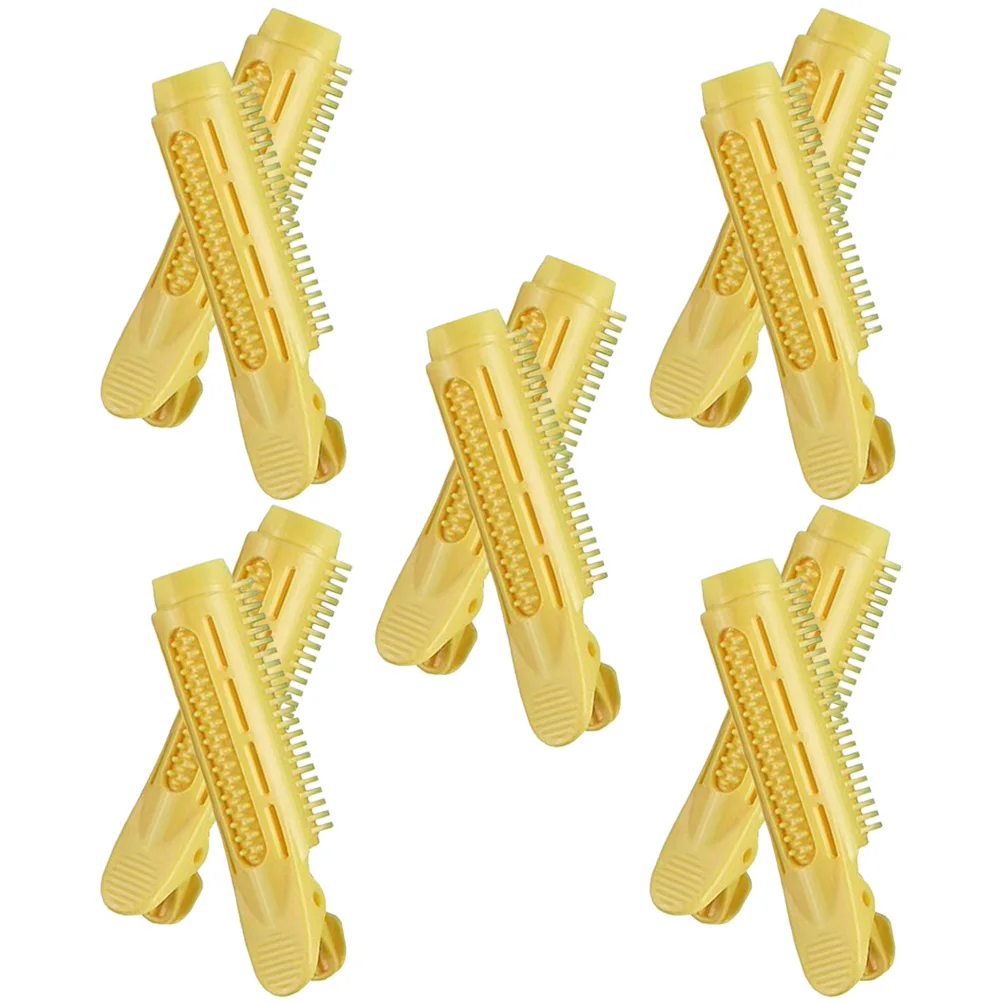 

10 pcs Curling Hair Clips for Women Root Volume Tool ABS Volumizing Bangs Clamps Easy Styling Daily Use