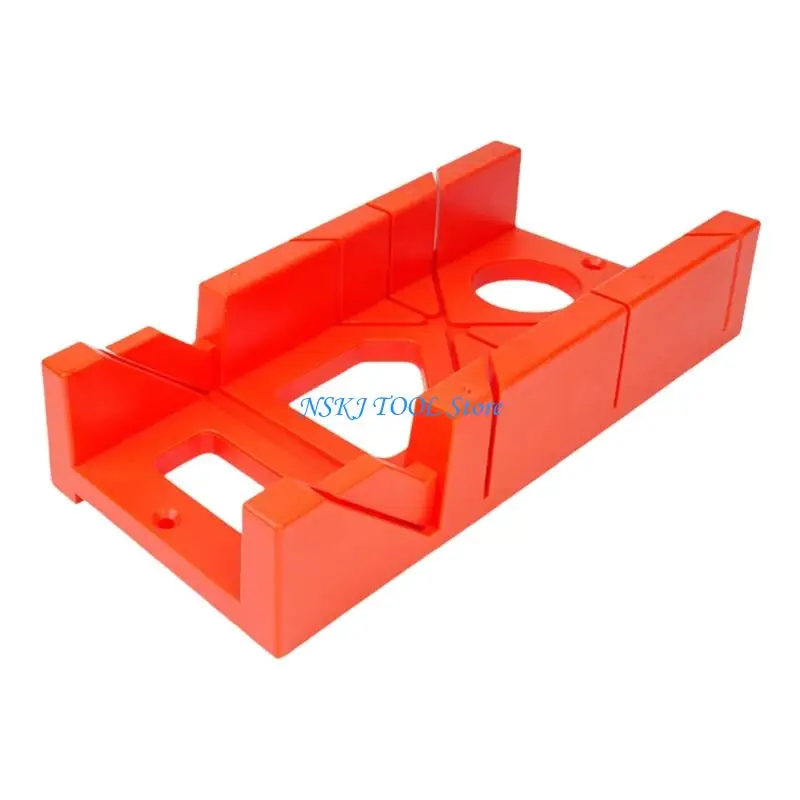 L8RC Table Edges Clamp Miter Box Tool for 0 22.5 45 90 Degree Cutting Accuracy