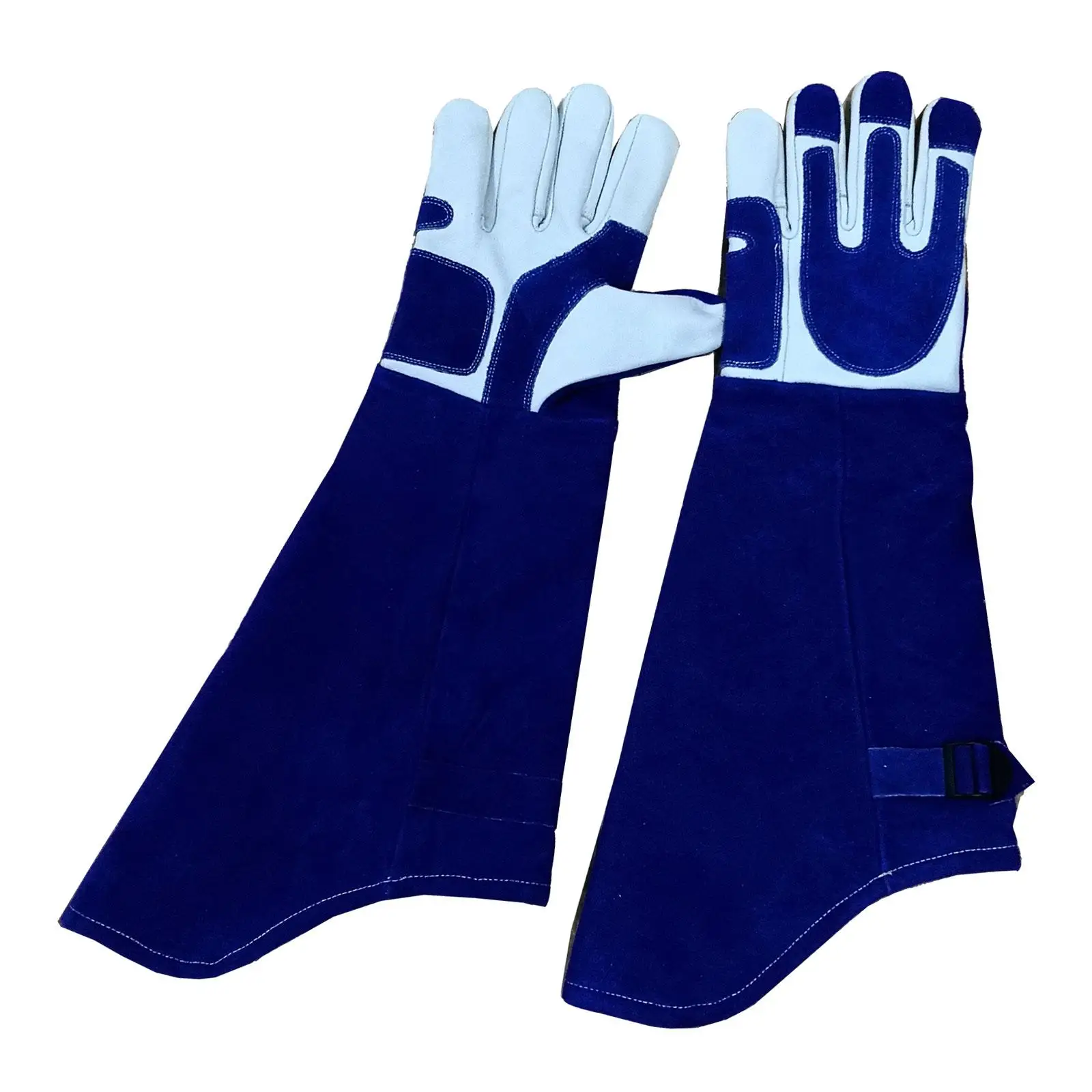 مكافحة لدغة قفازات لدغة قفازات واقية 55 سنتيمتر قفازات العمل الآمنة الطيور قفازات للببغاوات مكافحة لدغة قفازات العمل للحيوانات الأليفة القط الكلب