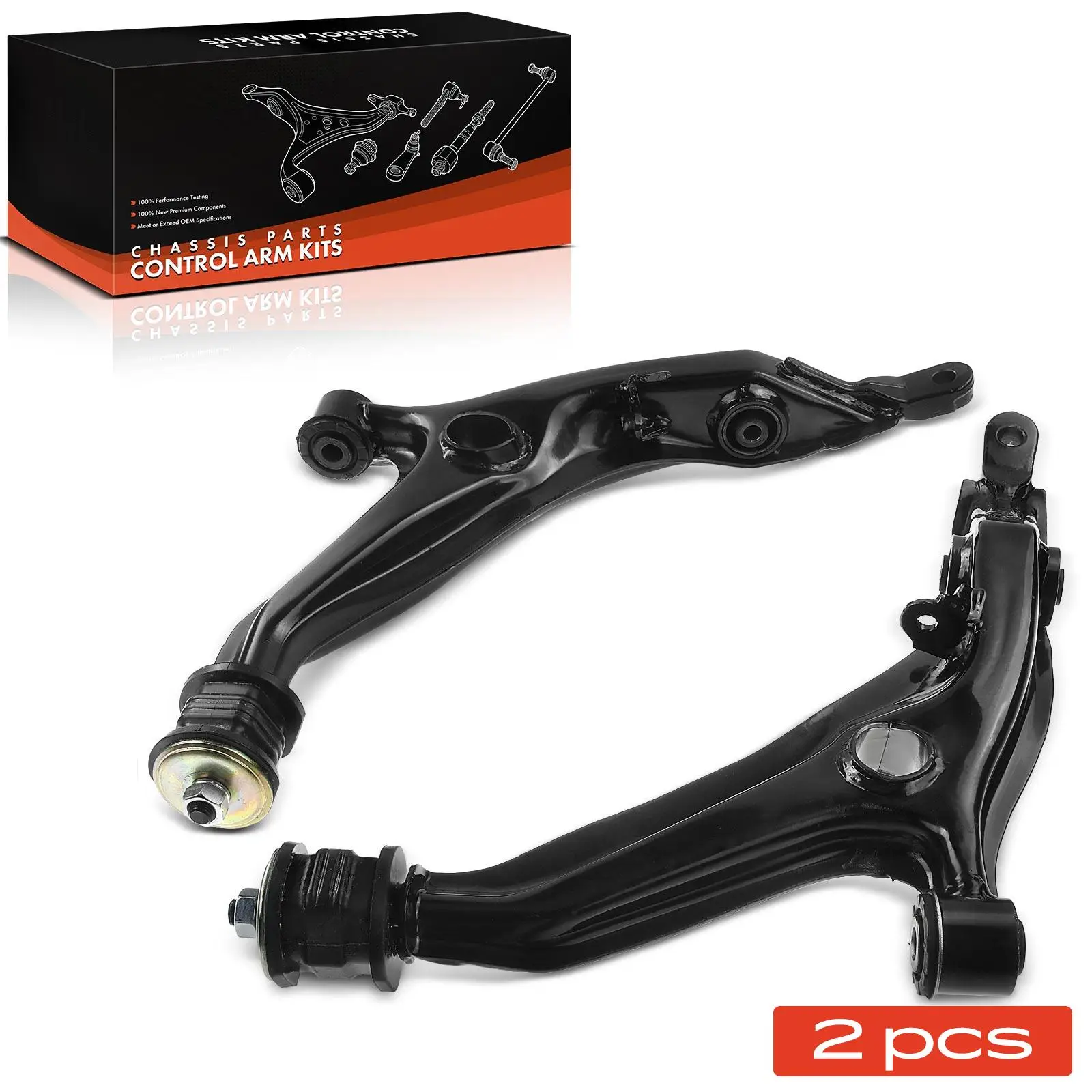 Frankberg 2x Querlenker Vorderachse links rechts unten für Honda CR-V I RD 1995-2002 51350S04000 51350S04G00 K640324 K640323