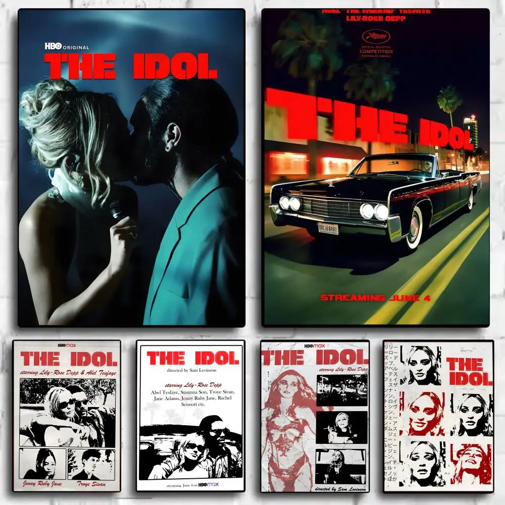 2023 New TV Show The Idol Retro Poster HD art sticky wall wa