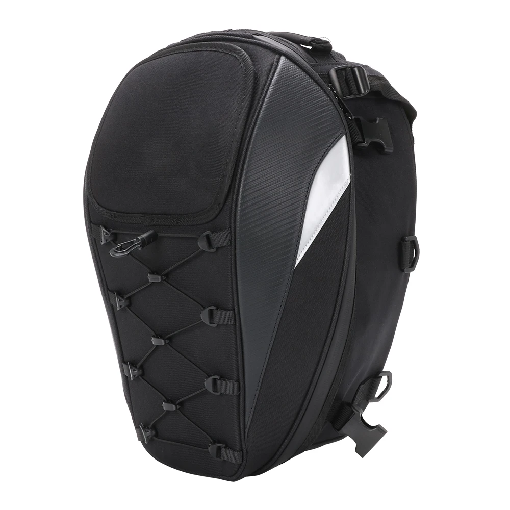 AliExpress NONE Universal Motorcycle Bag Waterproof Rear Seat Bag Backpack Tail Bag Helmet Bag Storage Bags Motorcycles Dirt Bike Accessories