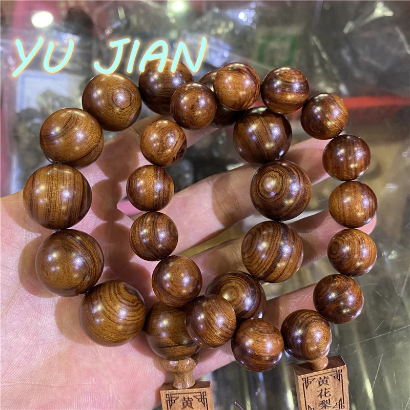 

Boutique Huanghuali Round Beads Elastic Bracelet Decoration Men's Women's Fashion Charm Bangle Accessories Gift