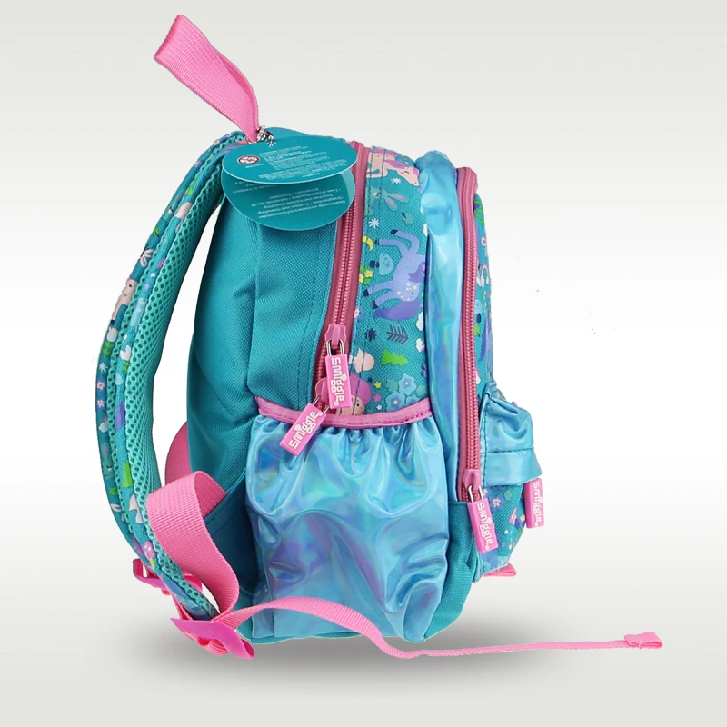 Australien Original Smiggle heiß verkaufte Mädchen-Schultasche, süßer Einhorn-Schultasche, Kindergarten-Rucksack, 27,9 cm