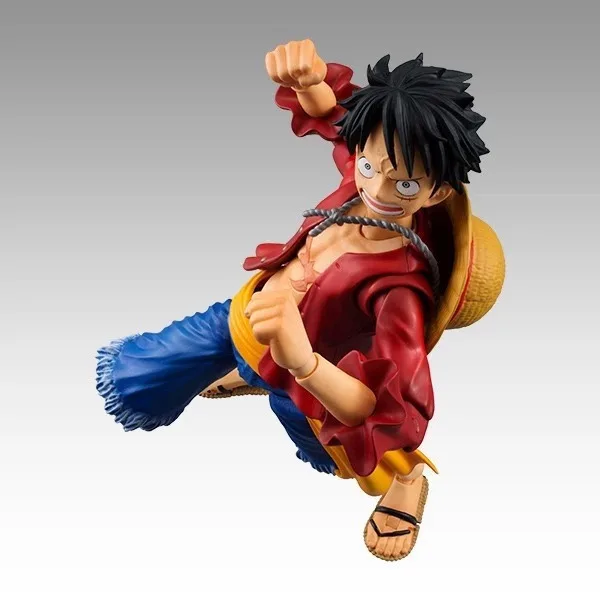 18CM One Piece Figurine Shf Monkey D Luffy Action Figure PVC Collection Anime The War of The Island Of Ghosts Luffy Model Toys