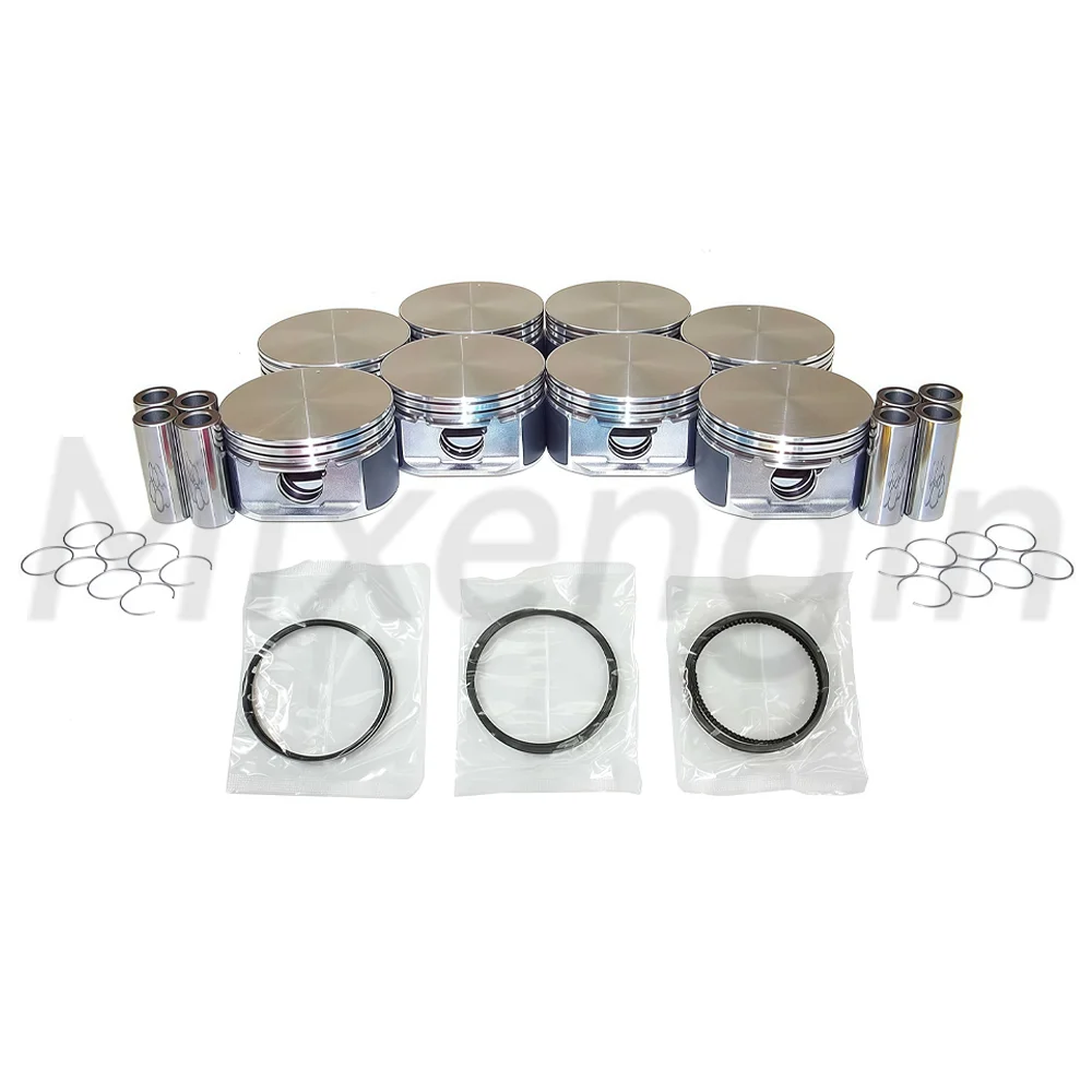 8PCS Engine Parts Piston & Ring Kit STD 93mm For Jeep Cherokee Dodge Dakota Chrysler Aspen 4.7L V8 GAS SOHC 1997-2013 5012362AB - view 5